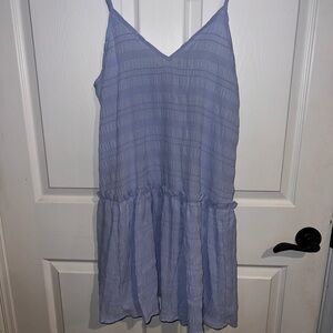 SHEIN Light Blue Mini Dress